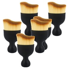 모던모어 디테일링 키보드 다용도 먼지 제거 브러쉬, 블랙, 6개