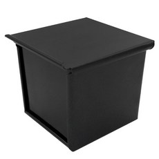 Hanomad 不沾方塊吐司模具 250g + 附蓋套組 黑色, 1套