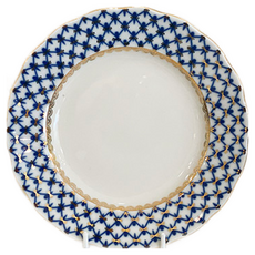 임페리얼포슬린 튤립 코발트넷 케익접시, 혼합색상, 1개