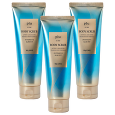 plu 緊緻身體磨砂膏, 180g, 3個