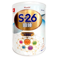 Wyeth 惠氏 S-26 鉑臻嬰兒配方奶粉 新升級 1號 0-12個月, 800g, 1罐