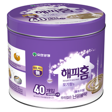 해피홈 모기향 40p, 100g, 1개