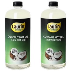 라우린 코코넛 엠씨티 오일, 946ml, 2개