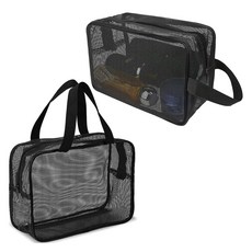 Monaco Olive可瀝水網狀游泳沐浴包2件組, 單一顏色