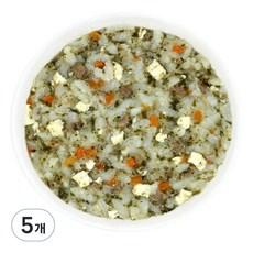 짱죽 실온 이유식 후기 진밥, 소고기흰콩진밥, 160g, 5개