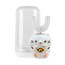 Luveta 樂唯他 U型牙套式兒童電動牙刷 (6-12Y), 白色麻吉貓, 1個