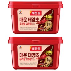 CJ Haechandle 好餐得 韓國米辣椒醬, 1.8kg, 2盒