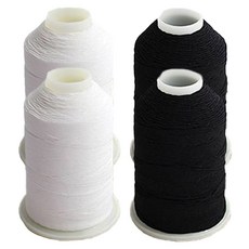 COTS 小型橡膠線 2入, 白色 + 黑色, 2套