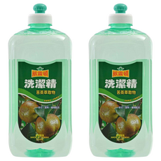 威靈頓 洗潔精 苦茶萃取物, 1kg, 2瓶