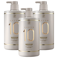 mise en scene 魅尚萱 Salon 10沙龍級多重胺基酸護髮膜, 990ml, 3瓶