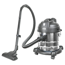 SUPA FINE 勳風 乾濕兩用不銹鋼吸塵器, HHF-K3669, 20公升大容量, 乾吸/濕吸/吹風三合一, 黑色 + 白色