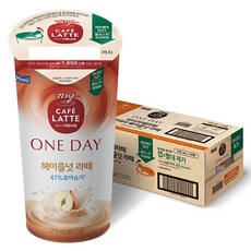 MyCafeLatte 每日低糖榛果拿鐵, 210ml, 10個