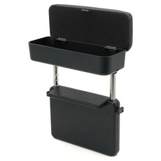 3S 中控扶手箱墊與側邊袋 扶手, 黑紅色, 1個