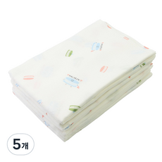 babybear 馬卡龍布尿布 5入, 混色, 5個