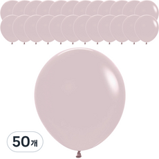 셈퍼텍스 풍선 45cm, 파스텔더스크 로즈, 50개