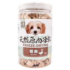 Mr.凍乾 犬用 原肉凍乾, 鴨肉, 170g, 1罐