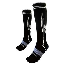 woawoa 【膝下羊毛襪】極致速乾登山滑雪羊毛襪-單雙-黑色l, 1入, 黑色