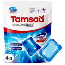 탐사 6배 고농축 캡슐세제 14ml, 32개입, 4개