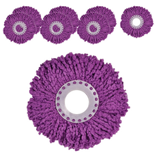 World Clean 旋轉拖把補充包 全紫色, 1套