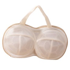 防變形胸罩洗衣網 高級款, 米色, 1個