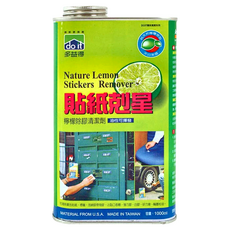 do it 多益得 貼紙剋星除膠劑, 天然檸檬萃取物, 油性可擦發, 1000ml, 1罐