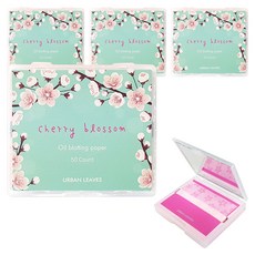 Urban Leaves 櫻花油紙 50p+鏡盒, 4組