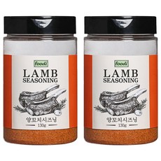 foodi 양꼬치시즈닝, 130g, 2개