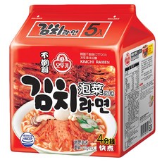 OTOKI 不倒翁 泡菜拉麵 120g, 5包