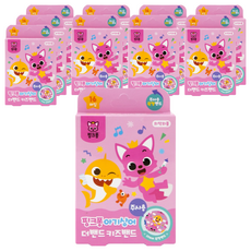 아텍스 더밴드 핑크퐁 일회용 키즈 원형 주사밴드, 16개입, 10개