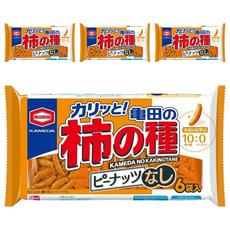 龜田製菓 只有柿種米果, 135g, 4個