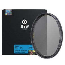 슈나이더크로이츠나흐 B+W BASIC MRC CPL 필터 58mm, 1개