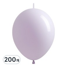 조이벌룬 링커풍선 30cm, 마카롱라벤더, 200개