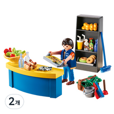 Playmobil 摩比人 學校管理員與販賣部 9457, 2個