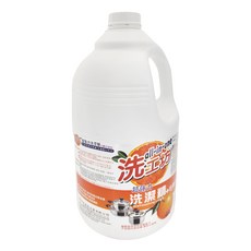 all-in 洗工坊 洗潔精 小蘇打橘皮油, 4L, 1桶