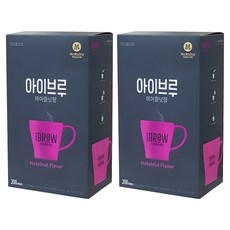IBREW 榛果風味即溶咖啡隨身包, 1g, 200條, 2盒