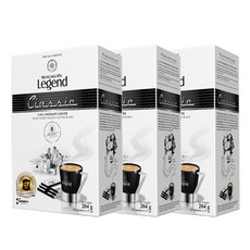 TRUNG NGUYEN Legend 傳奇3合1經典即溶咖啡粉隨身包, 17g, 12條, 3盒