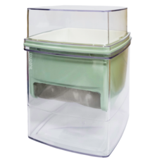 ROICHEN 優格乳清過濾器 12.5*12.5*18.5cm, 薄荷綠色, 1個