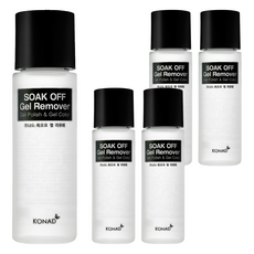 KONAD 凝膠專用卸甲液 草莓, 含維生素E 保濕 卸甲, 100ml, 5瓶