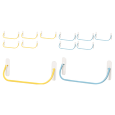 모나코올리브 무타공 피코 슬리퍼 걸이 홀더 2종 세트, 스카이 + 옐로우, 3개