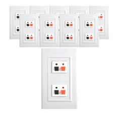 ILSHIN ELECTRIC 電話通訊喇叭插孔 2孔, 10個