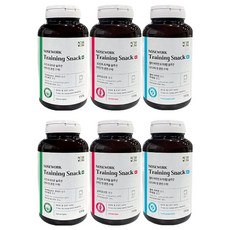 노즈워크 강아지 트레이닝 스낵 3종 세트, 혼합맛(치킨/연어/고구마), 2세트