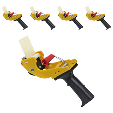 KM NO.1 封箱膠帶切割器, 顏色隨機, 5個