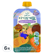 Ecomom Meal 寶寶的季節 完成期 栗子南瓜營養軟飯, 6個, 100g