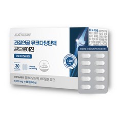 Extreme 骨骼軟骨黏多醣蛋白軟骨素 60g, 60顆, 1個