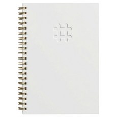 conifer 綠的事務 仙蹤特調系列 方格筆記本 32K B6(13.2 x 18.7cm), 白色, 1本