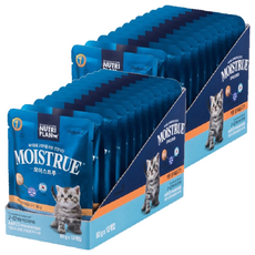동원뉴트리플랜 키튼 고양이 모이스트루 주식파우치, 닭+참치, 80g, 24개