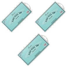 SM IVIT Easy Soft短全美甲貼 240入, 透明, 3盒