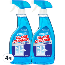 Tamsaa 玻璃清潔劑, 4個, 680ml
