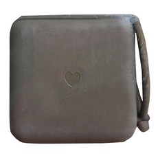 BIBS Pacibox 多功能奶嘴收納盒 食品級材質, 深咖啡, 1個