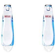 보카스 파일 삽입형 회전 손톱깎이 NC-3020F, 블루, 2개